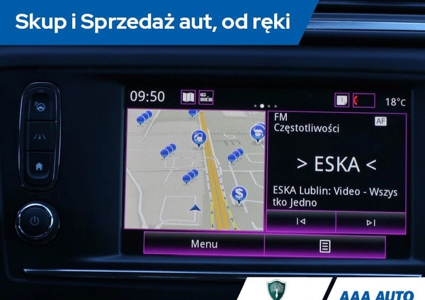 Renault Kadjar cena 56000 przebieg: 141796, rok produkcji 2016 z Kamień Pomorski małe 301